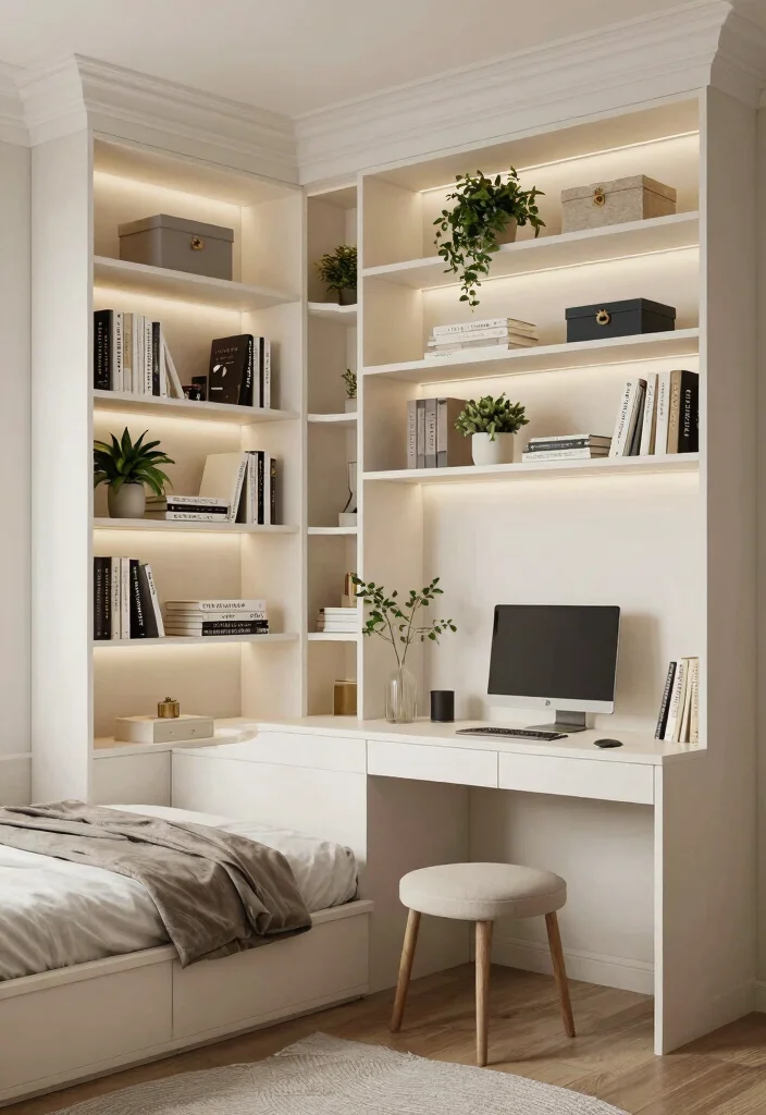 10 Box Room Bedroom Ideas That Maximize Every Inch 6. Custom Built Ins 0