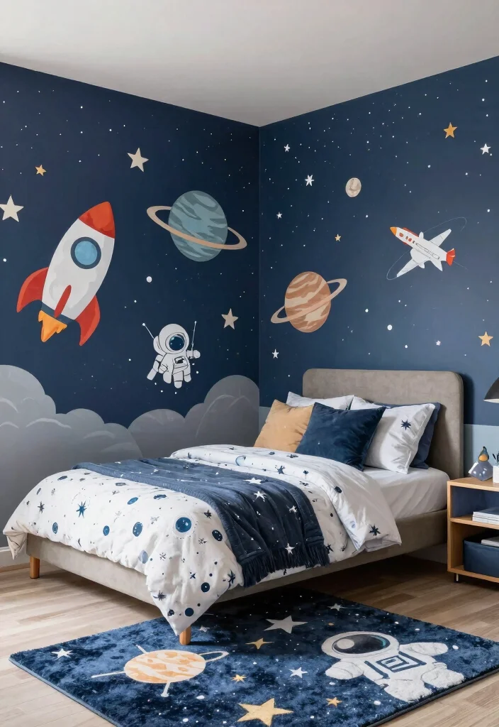 10 Boy Girl Shared Bedroom Ideas That Actually Work 10. Thematic Decor 0