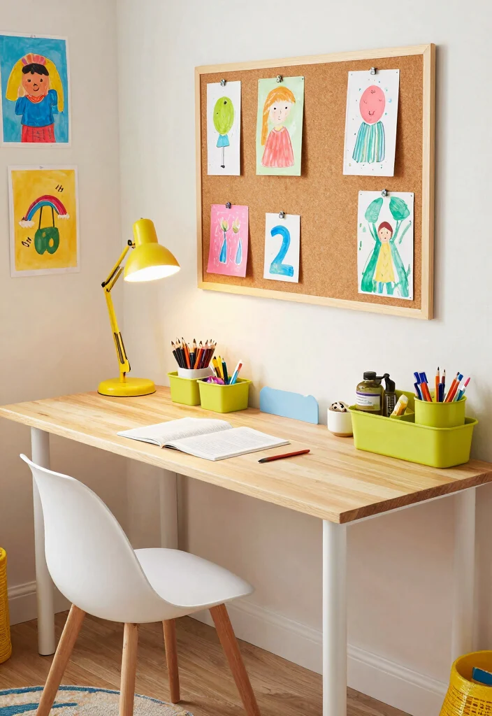10 Boy Girl Shared Bedroom Ideas That Actually Work 4. Shared Desk Space 0