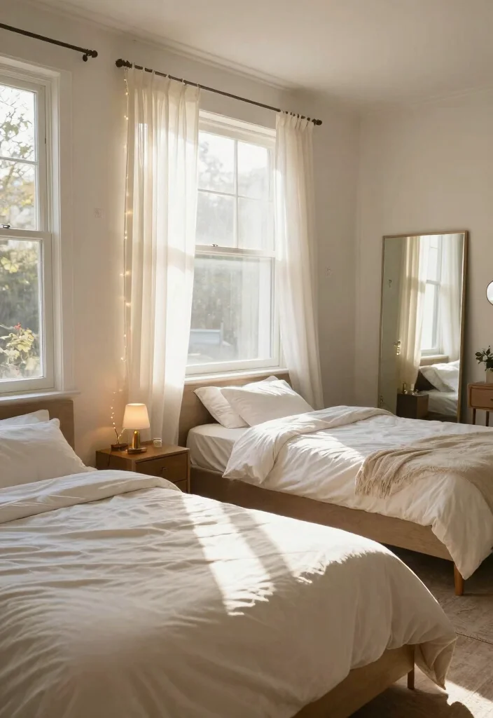 10 Boy Girl Shared Bedroom Ideas That Actually Work 9. Natural Light Emphasis 0