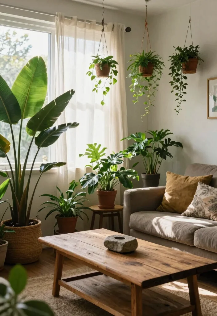 10 Cozy Small Living Room Ideas That Feel Inviting 4. Incorporate Natural Elements 0