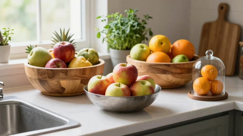 10 Fruit Basket Ideas for Kitchen Counters That Look Styled