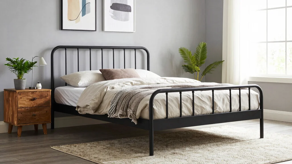 10 Metal Bed Frame Bedroom Ideas with a Modern Edge