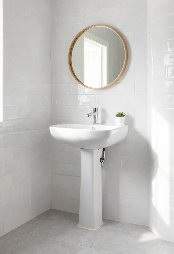 10 Small Bathroom Tile Ideas That Make Rooms Feel Bigger 1. Light Colored Tiles for an Open Feel 0
