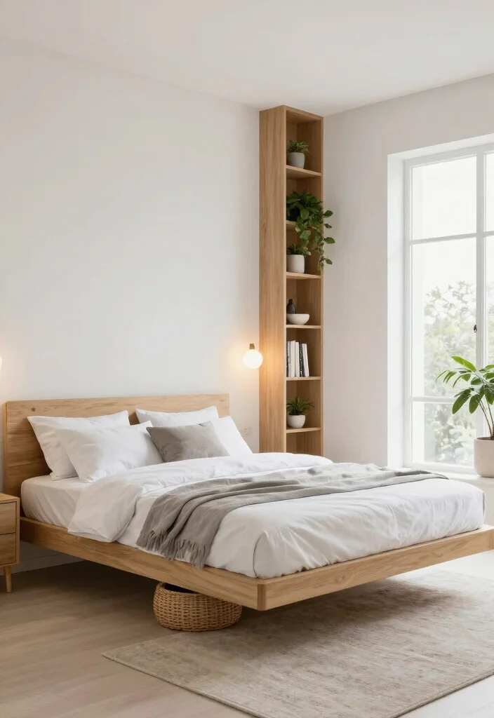 10 Small Bedroom Layout Ideas That Actually Feel Open 1. The Floating Bed 0