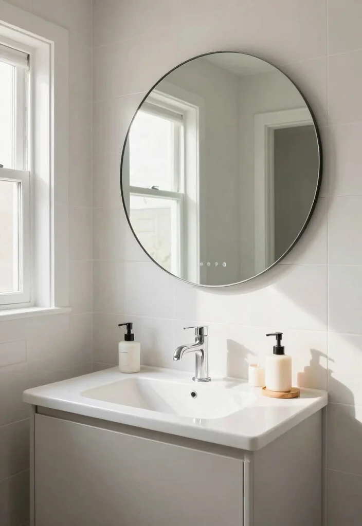 10 Small Guest Bathroom Ideas That Impress Without Renovating 4. Mirrors That Reflect Style 0