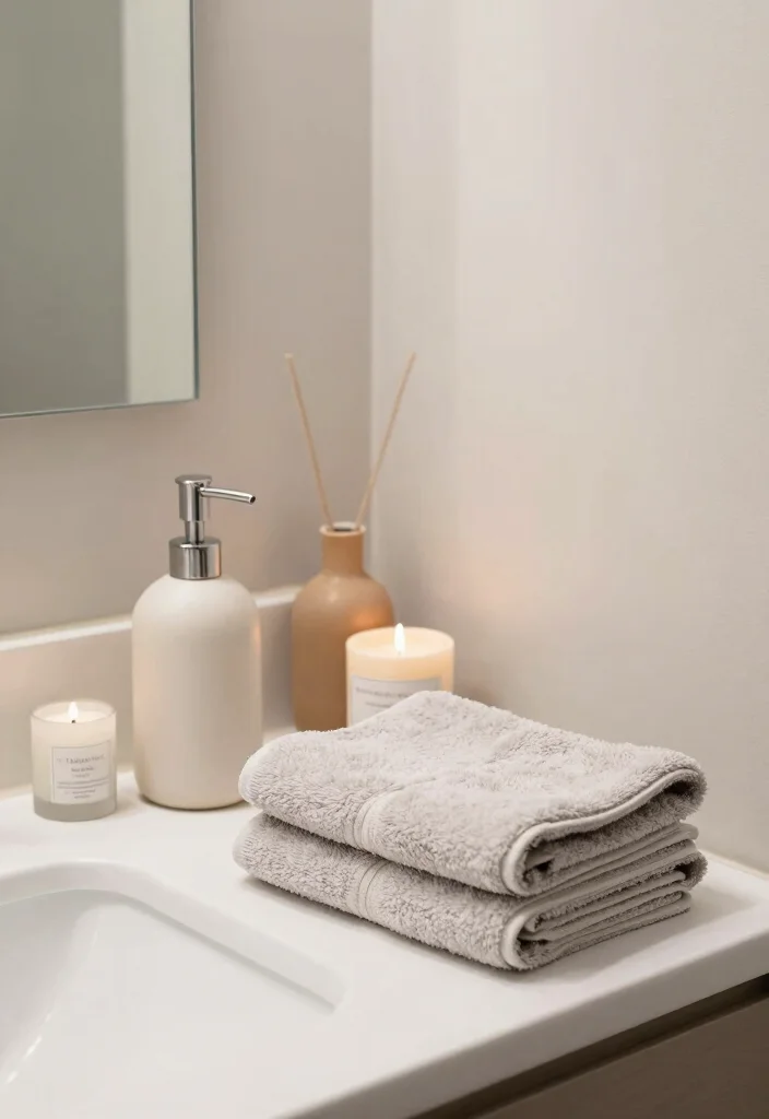 10 Small Guest Bathroom Ideas That Impress Without Renovating 6. Stylish Bathroom Accessories 0