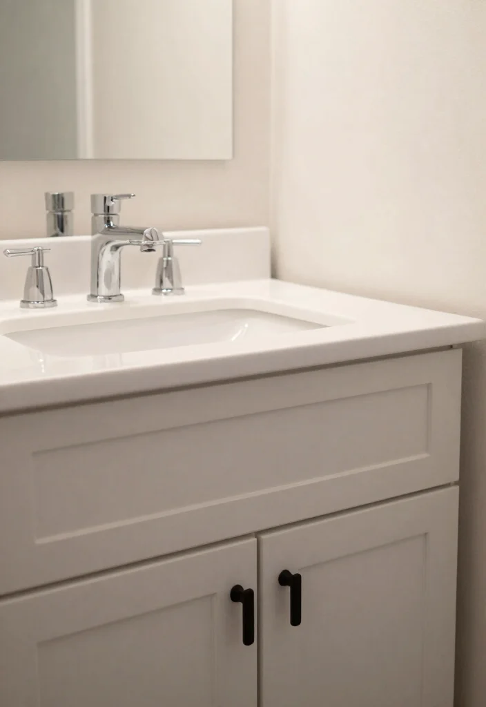 10 Small Guest Bathroom Ideas That Impress Without Renovating 8. Update Fixtures and Hardware 0