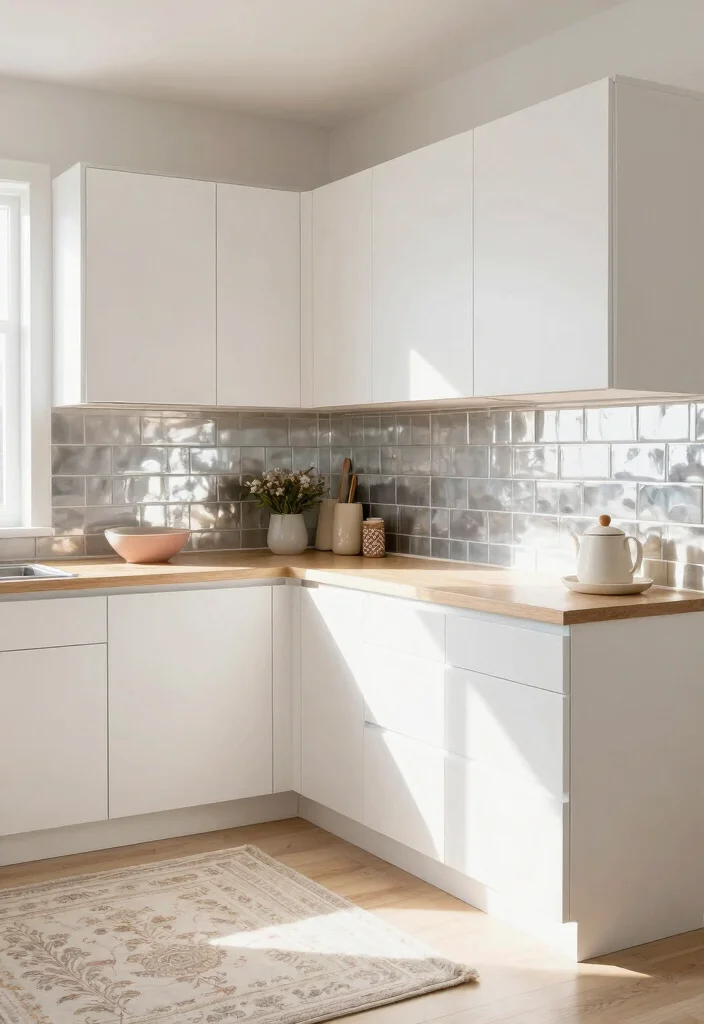 10 Small Kitchen Design Ideas That Use Space Wisely 35 10 Small Kitchen Design Ideas That Use Space Wisely 5. Light Colors and Reflective Surfaces 0