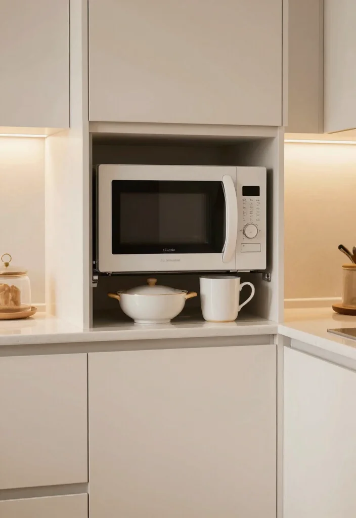 10 Small Kitchen Design Ideas That Use Space Wisely 46 10 Small Kitchen Design Ideas That Use Space Wisely 6. Hidden Appliances 0