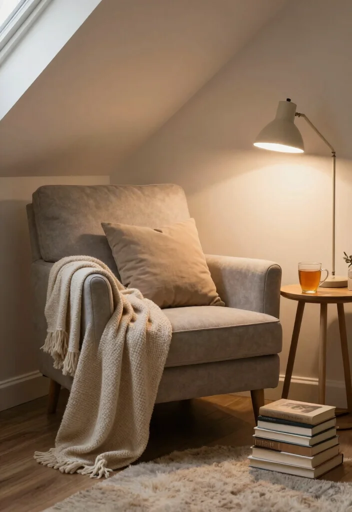 12 Basement Living Room Ideas That Feel Comfortable 7. Create a Cozy Nook 0