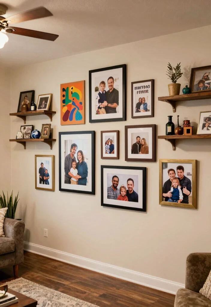 12 Basement Living Room Ideas That Feel Comfortable 8. Personal Touches 0