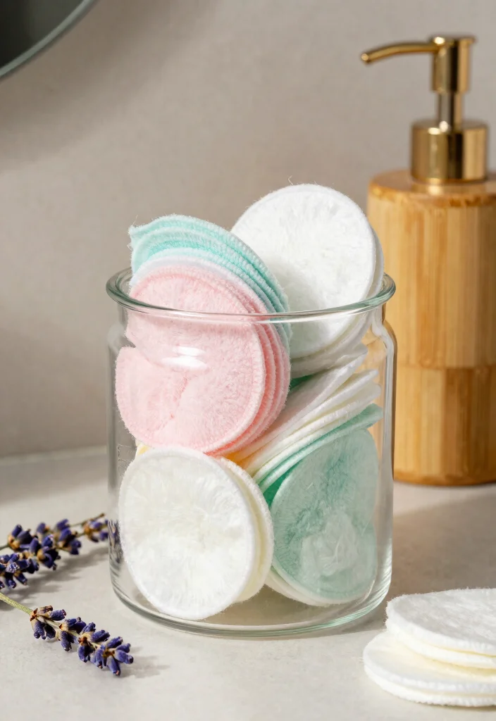 12 Bathroom Accessories Ideas That Make It Look Finished 2. Reusable Cotton Rounds 0