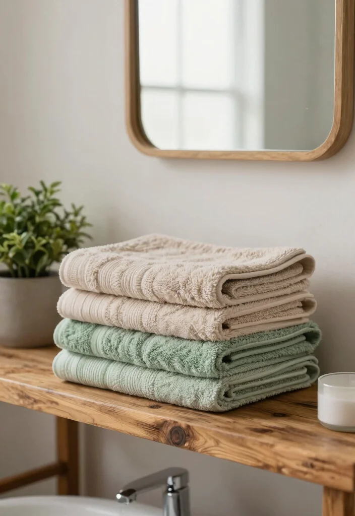 12 Bathroom Accessories Ideas That Make It Look Finished 3. Organic Cotton Towels 0