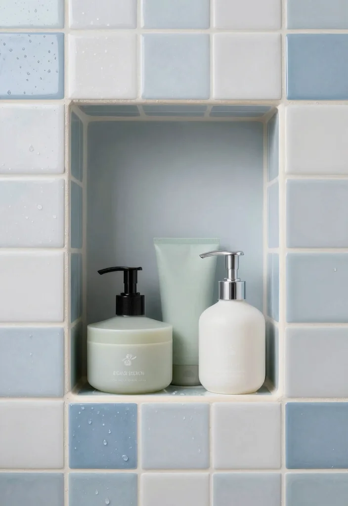 12 Bathroom Niche Ideas That Look Custom Built 2 12 Bathroom Niche Ideas That Look Custom Built 2. Tile In Niche for Shower Essentials 0