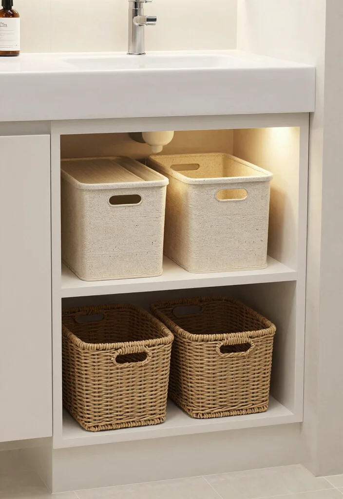 12 Bathroom Niche Ideas That Look Custom Built 29 12 Bathroom Niche Ideas That Look Custom Built 9. Under Counter Niche 0