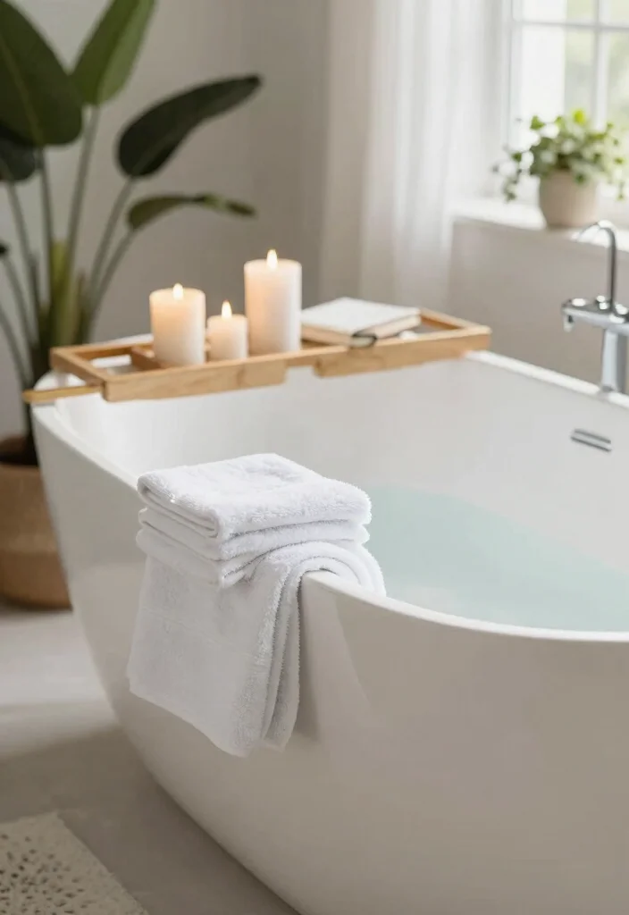 12 Beach Bathroom Ideas for a Fresh Coastal Mood 62 12 Beach Bathroom Ideas for a Fresh Coastal Mood 12. A Relaxing Bathtub Space 0