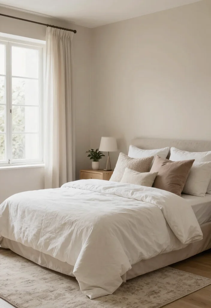 12 Bedroom Decor Ideas for Women That Feel Refined 1. Embrace Soft Neutrals 0