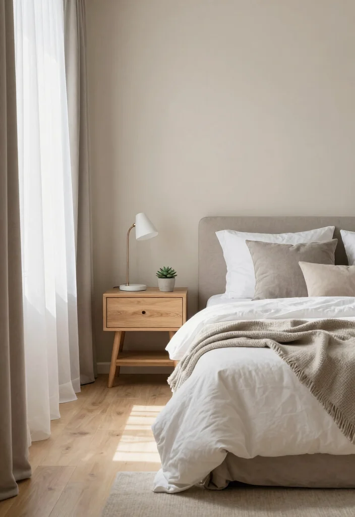 12 Bedroom Painting Ideas That Change the Mood Instantly 1. Soft Neutrals for Serenity 0