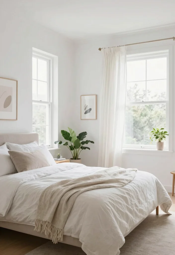 12 Bedroom Painting Ideas That Change the Mood Instantly 8. Light and Bright for Optimum Energy 0