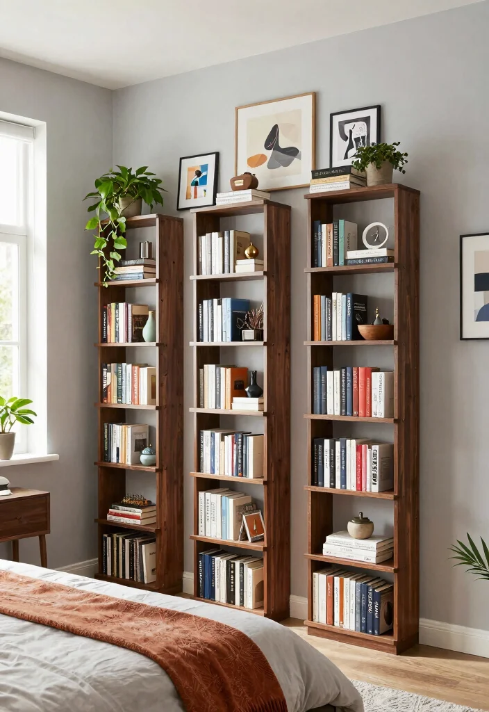 12 Bedroom Room Arrangement Ideas for Better Flow 4. Utilize Vertical Space 0