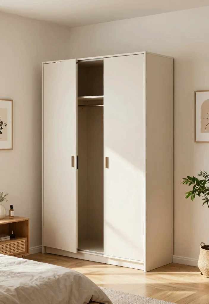 12 Bedroom Wardrobe Ideas That Hide Clutter Beautifully 8. Folding Wardrobe Solutions 0