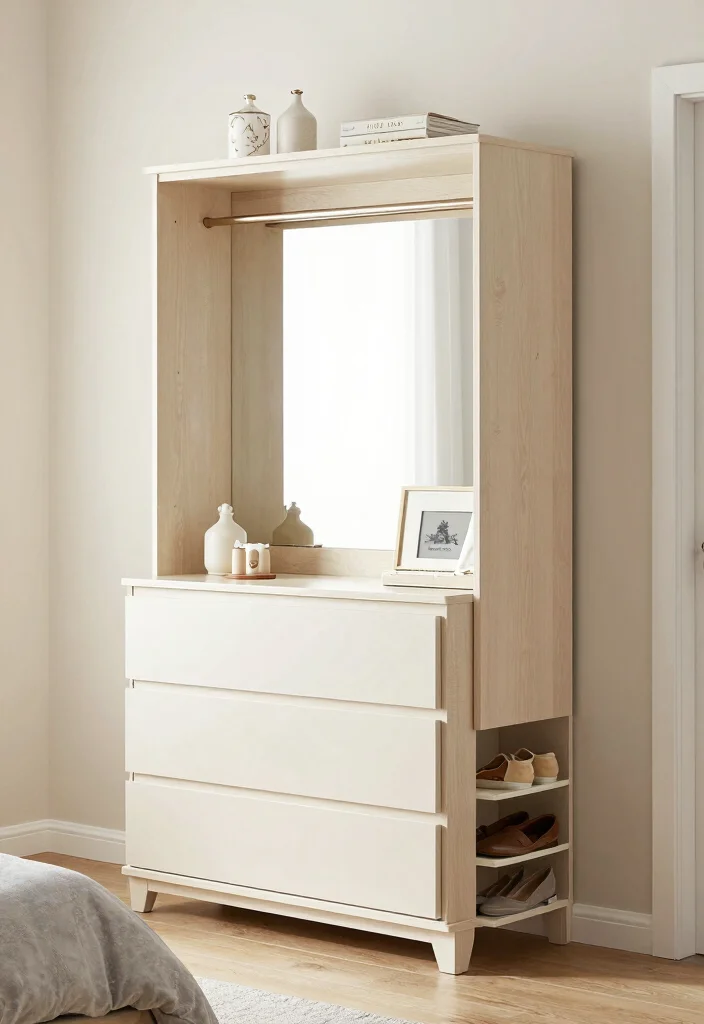 12 Bedroom Wardrobe Ideas That Hide Clutter Beautifully 9. Multi Functional Wardrobe 0