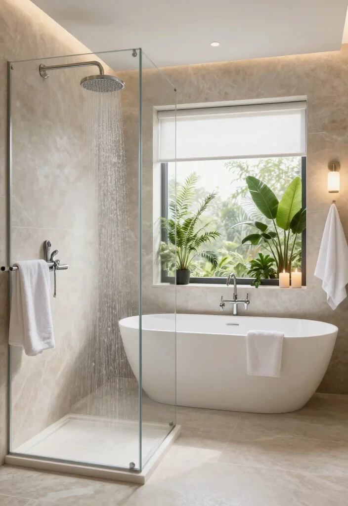 12 Big Bathroom Ideas That Feel Luxurious Not Empty 3. Spa like Features 0