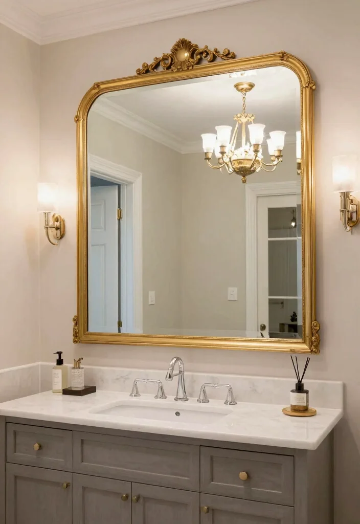 12 Big Bathroom Ideas That Feel Luxurious Not Empty 7. Large Scale Mirrors 0