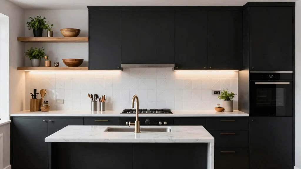 12 Black Kitchen Ideas That Look Bold and Sophisticated