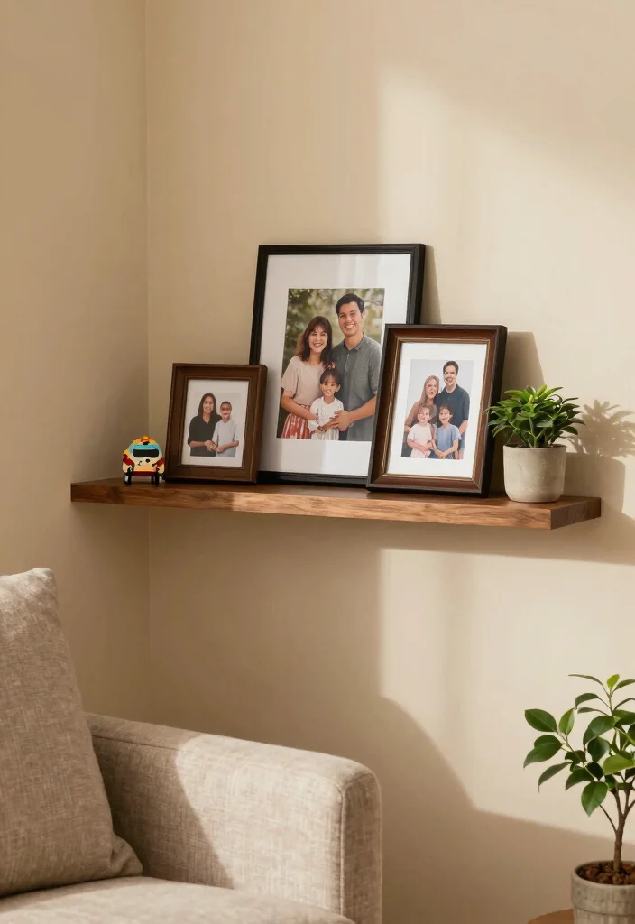 12 Brown and Beige Living Room Ideas That Feel Grounded 41 12 Brown and Beige Living Room Ideas That Feel Grounded 11. Personal Touches 0