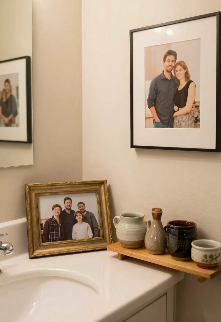 12 Cottage Bathroom Ideas That Feel Warm and Timeless 40 12 Cottage Bathroom Ideas That Feel Warm and Timeless 10. Personal Touches 0