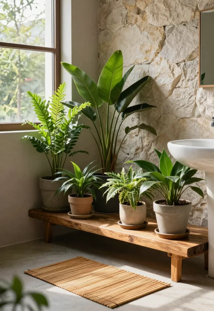 12 Cottage Bathroom Ideas That Feel Warm and Timeless 26 12 Cottage Bathroom Ideas That Feel Warm and Timeless 6. Natural Elements 0