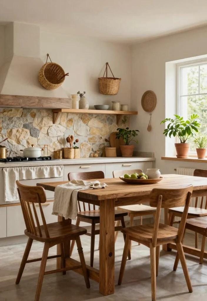 12 Cozy Kitchen Ideas That Feel Warm and Lived In 2. Incorporate Natural Materials 0