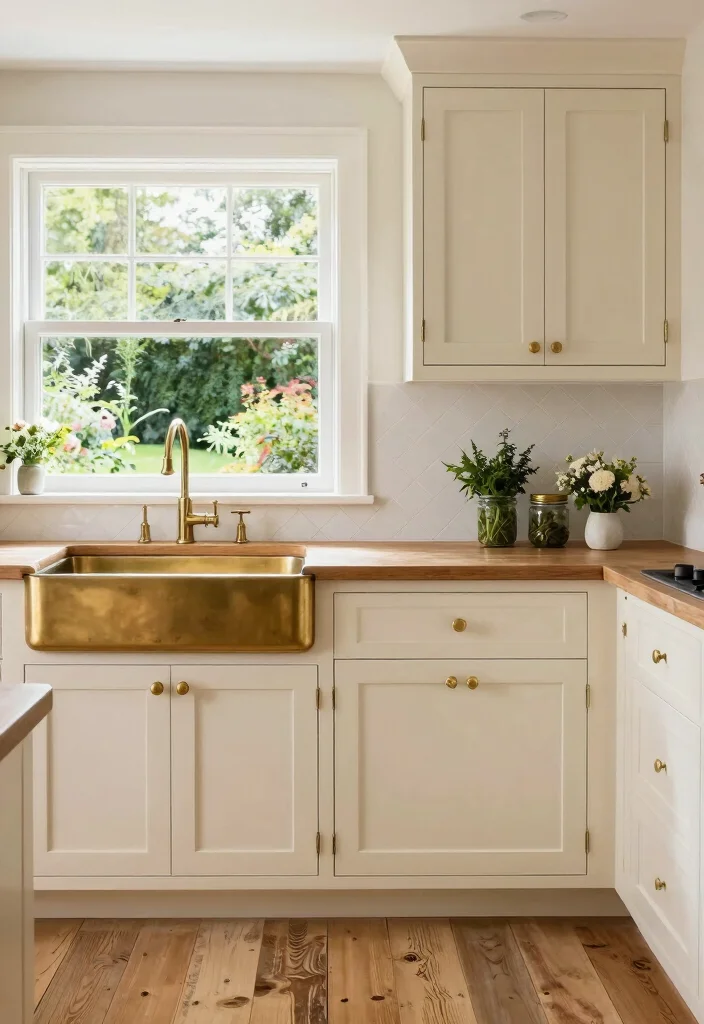 12 Cream Kitchen Ideas That Feel Light and Classic 1. Classic Shaker Cabinets 0