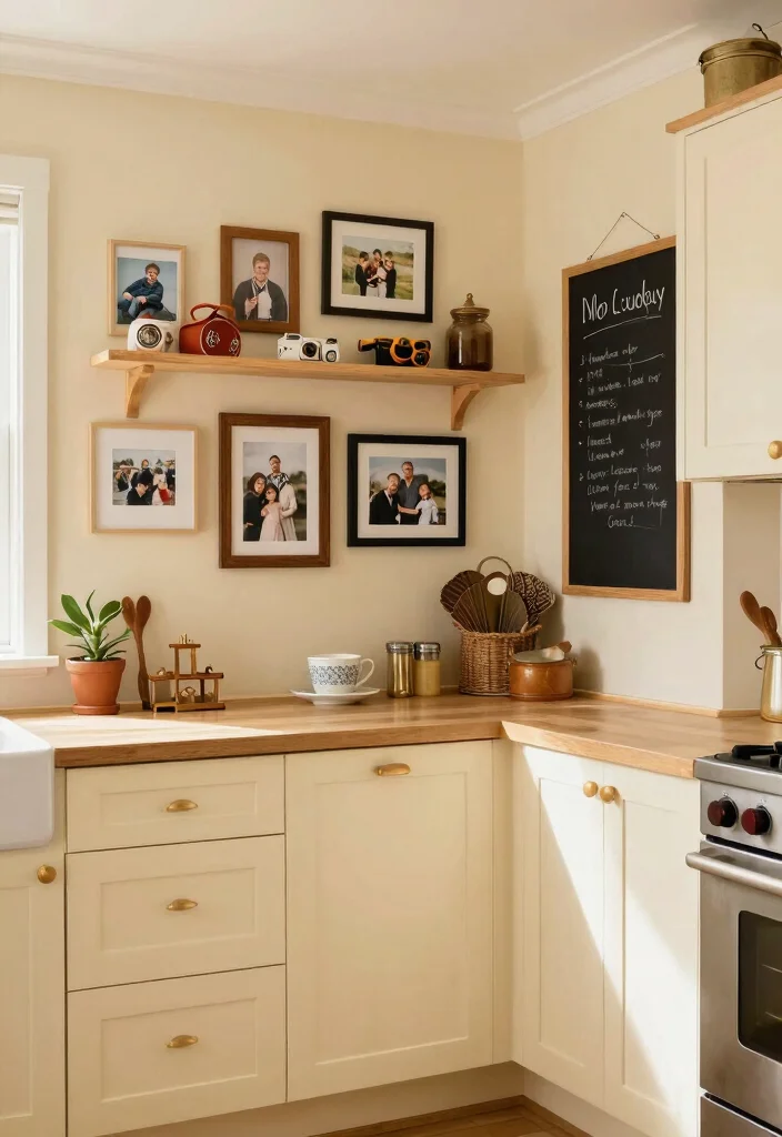 12 Cream Kitchen Ideas That Feel Light and Classic 12. Personal Touches 0