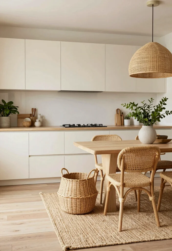 12 Cream Kitchen Ideas That Feel Light and Classic 6. Textured Elements 0