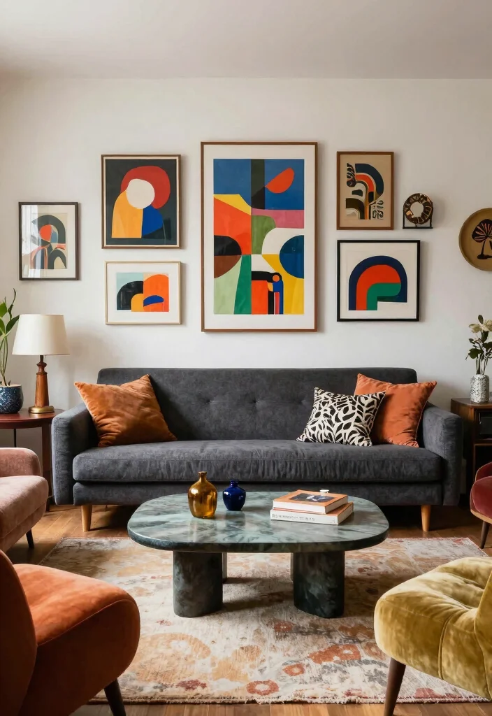 12 Dark Grey Couch Living Room Ideas with Depth 36 12 Dark Grey Couch Living Room Ideas with Depth 6. Eclectic Mix of Styles 0