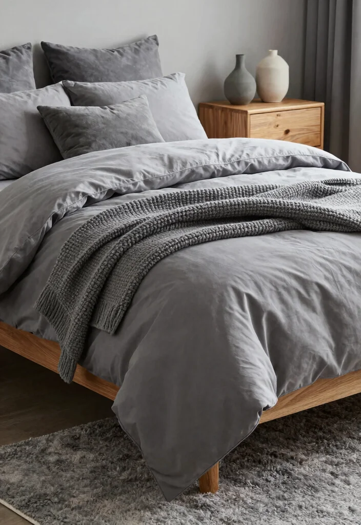 12 Grey Bedroom Ideas That Never Go Out of Style 3 12 Grey Bedroom Ideas That Never Go Out of Style 3. Neutral Layering 0