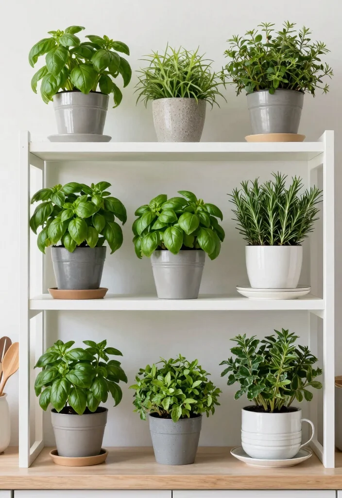 12 Kitchen Shelf Ideas That Balance Style and Storage 28 12 Kitchen Shelf Ideas That Balance Style and Storage 8. Vertical Plant Displays 0