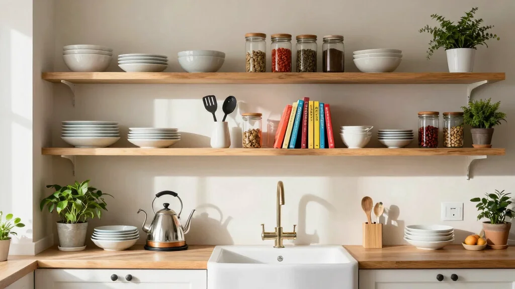 12 Kitchen Shelf Ideas That Balance Style and Storage