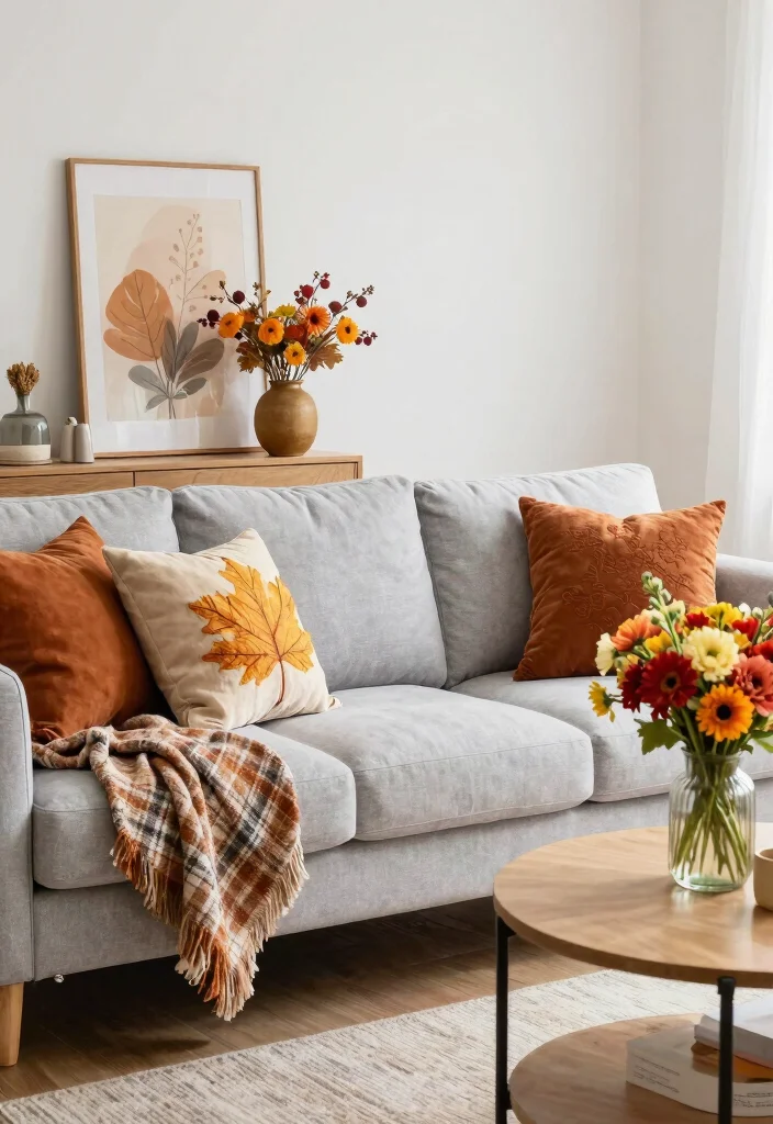 12 Light Grey Couch Living Room Ideas That Style Easily 40 12 Light Grey Couch Living Room Ideas That Style Easily 10. Seasonal Decor Changes 0