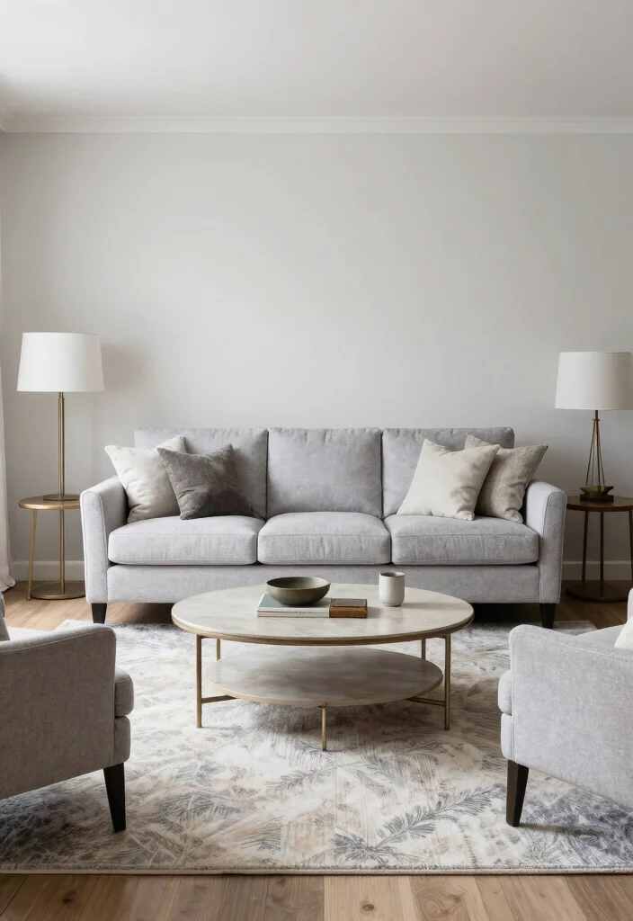 12 Light Grey Couch Living Room Ideas That Style Easily 37 12 Light Grey Couch Living Room Ideas That Style Easily 7. Functional Furniture Arrangement 0
