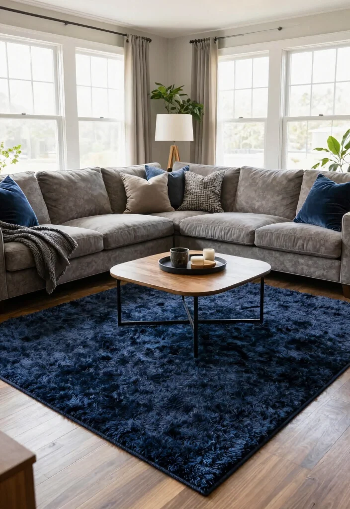 12 Living Room Carpet Ideas That Instantly Warm the Space 4. Wool Area Rugs 0