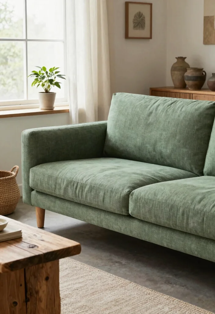 12 Living Room Couch Ideas That Anchor the Space 1. Eco Friendly Fabric Sofas 0