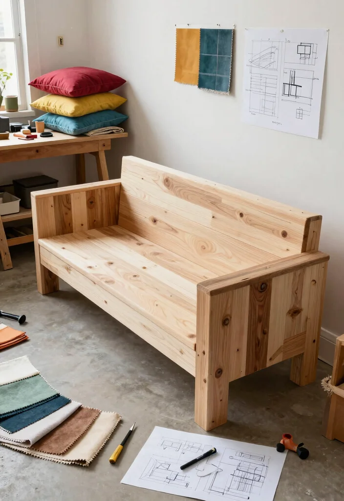 12 Living Room Couch Ideas That Anchor the Space 12. Creative DIY Couches 0