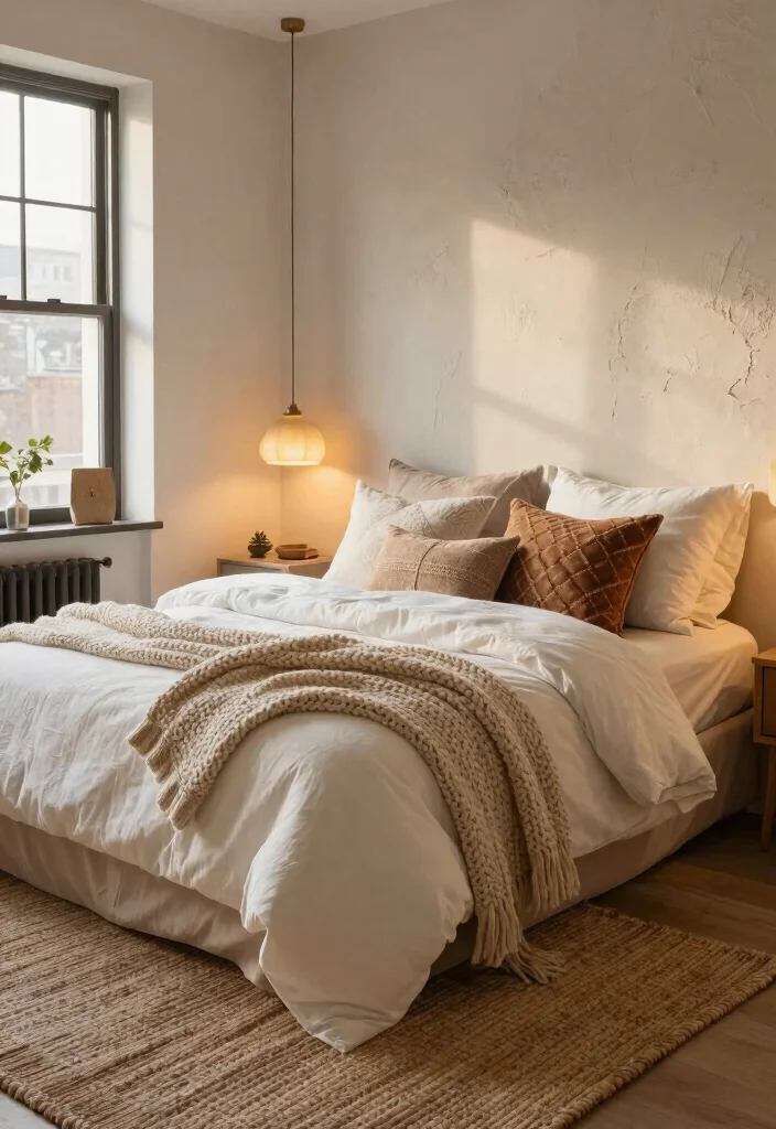 12 Loft Bedroom Ideas That Feel Airy and Modern 3 12 Loft Bedroom Ideas That Feel Airy and Modern 3. Cozy Textures and Layers 0