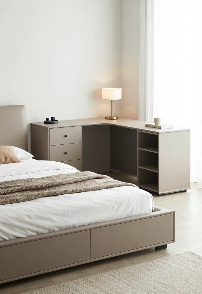 12 Loft Bedroom Ideas That Feel Airy and Modern 29 12 Loft Bedroom Ideas That Feel Airy and Modern 9. Multi functional Furniture 0