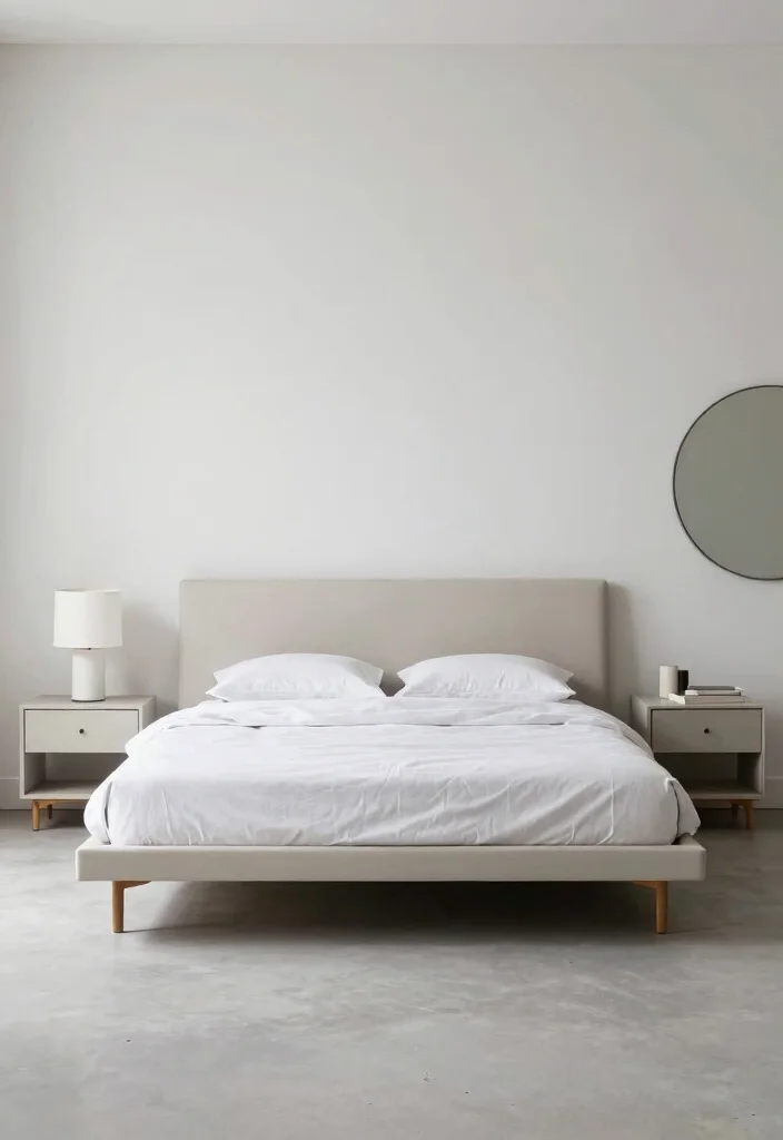12 Mens Bedroom Ideas That Look Clean and Put Together 11. Clean Lines and Simple Shapes 0