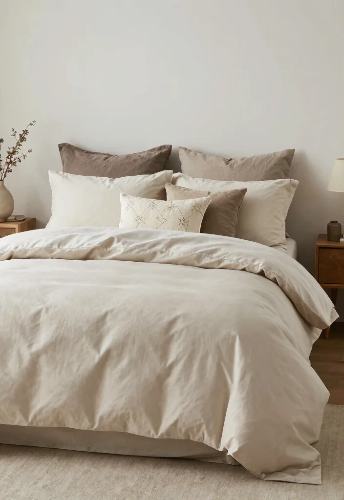 12 Mens Bedroom Ideas That Look Clean and Put Together 12. Soft and Inviting Bedding 0